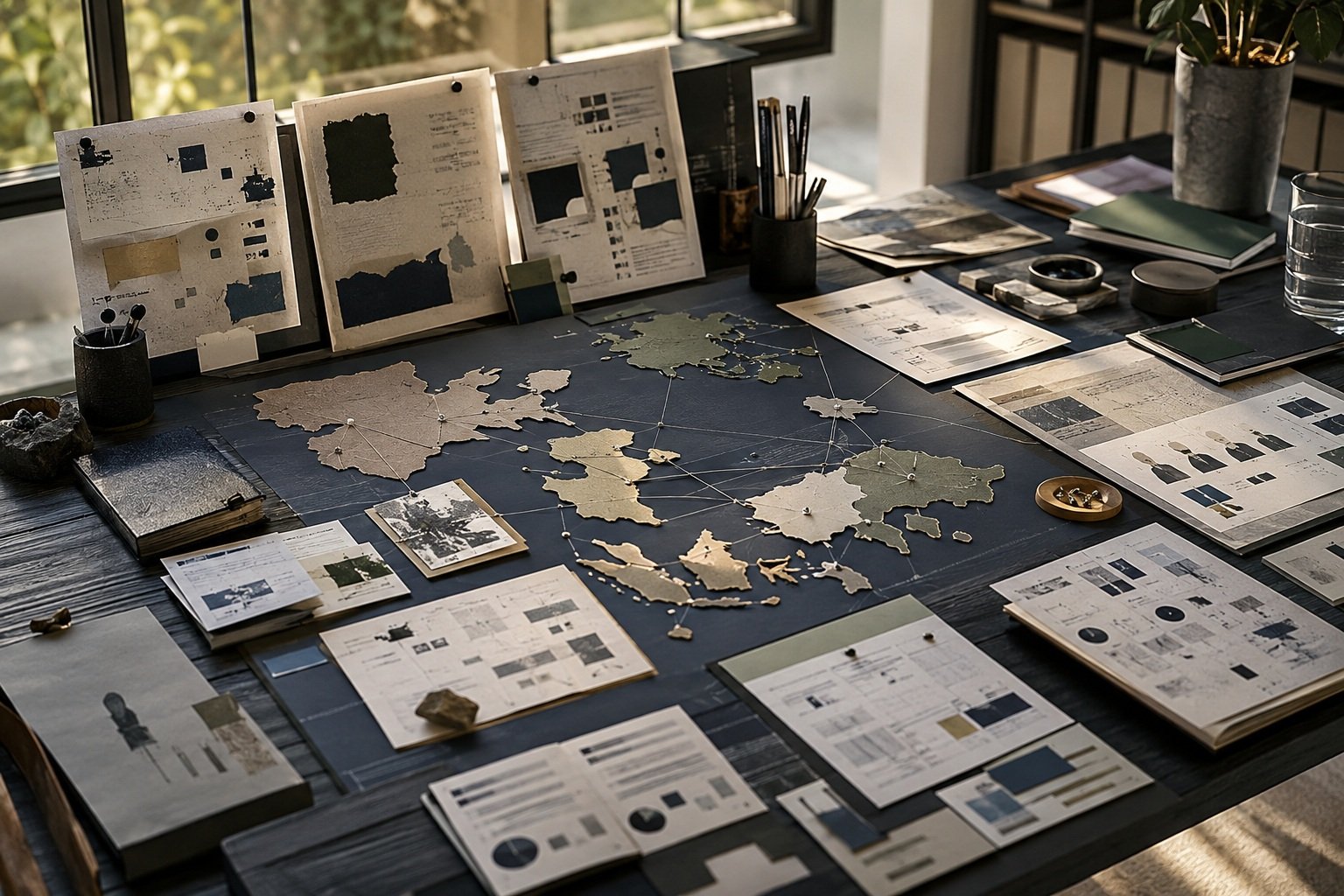 Layered market evidence illustrating the diversity of Asian markets